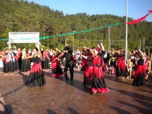 Sevillanes a Camping Riera Merles