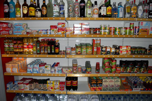 Queviures supermercat